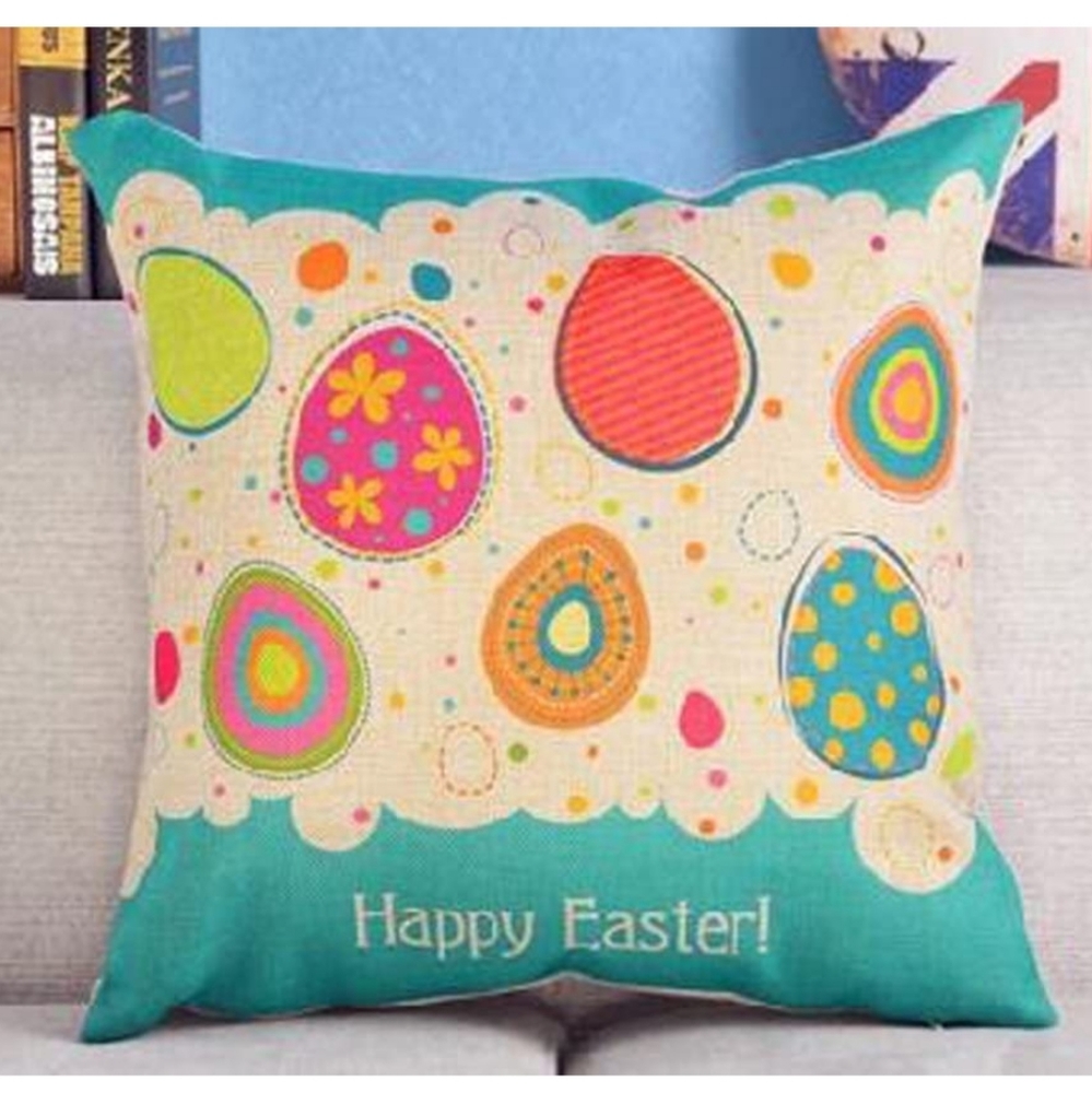 Set of 2 pillow cases, pillow not included. Easter decorations.